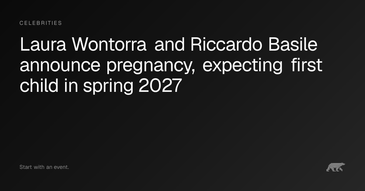 Laura Wontorra and Riccardo Basile announce pregnancy, expecting first ...