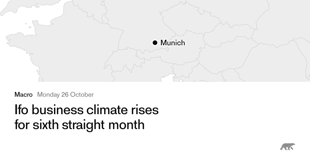 Ifo business climate rises for sixth straight month · Pollar