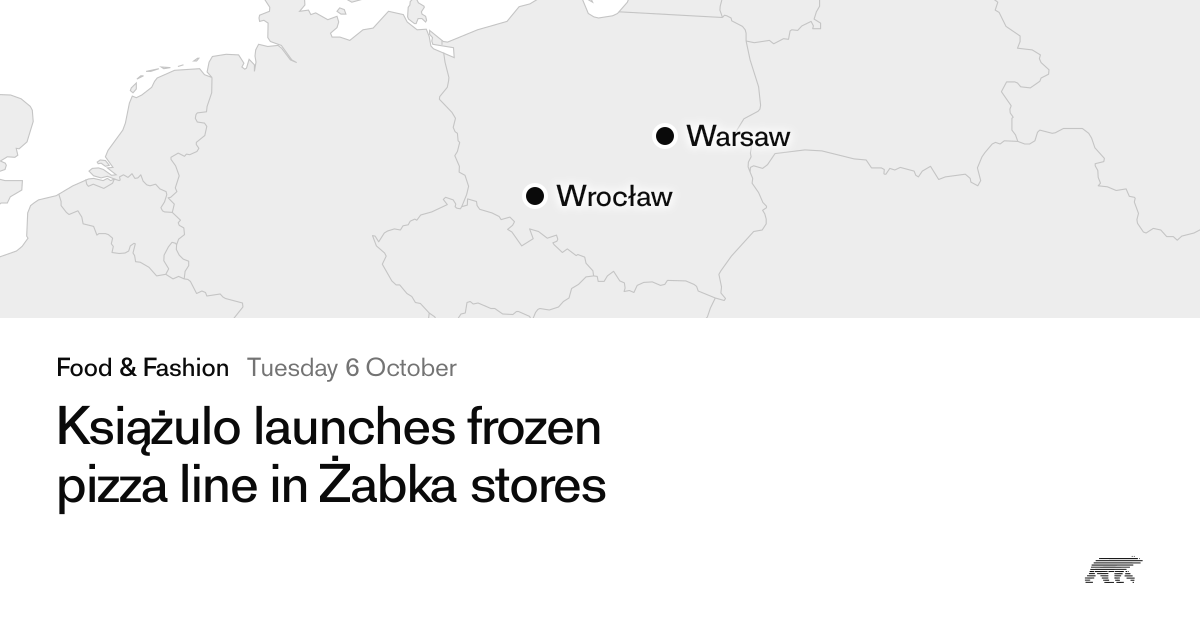 Książulo launches frozen pizza line in Żabka stores · Pollar