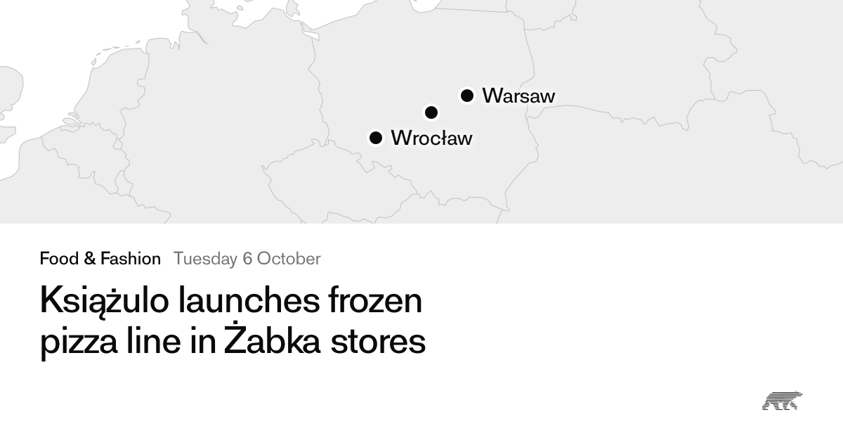 Książulo launches frozen pizza line in Żabka stores · Pollar