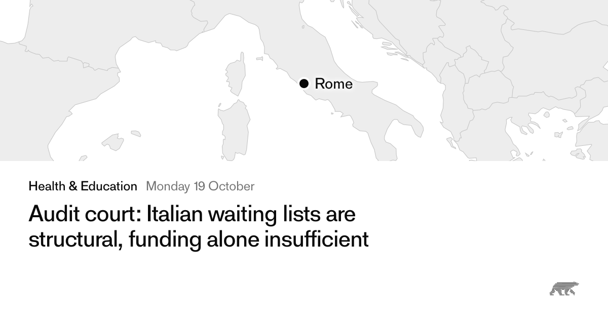 Waiting lists: funds fall short · Pollar