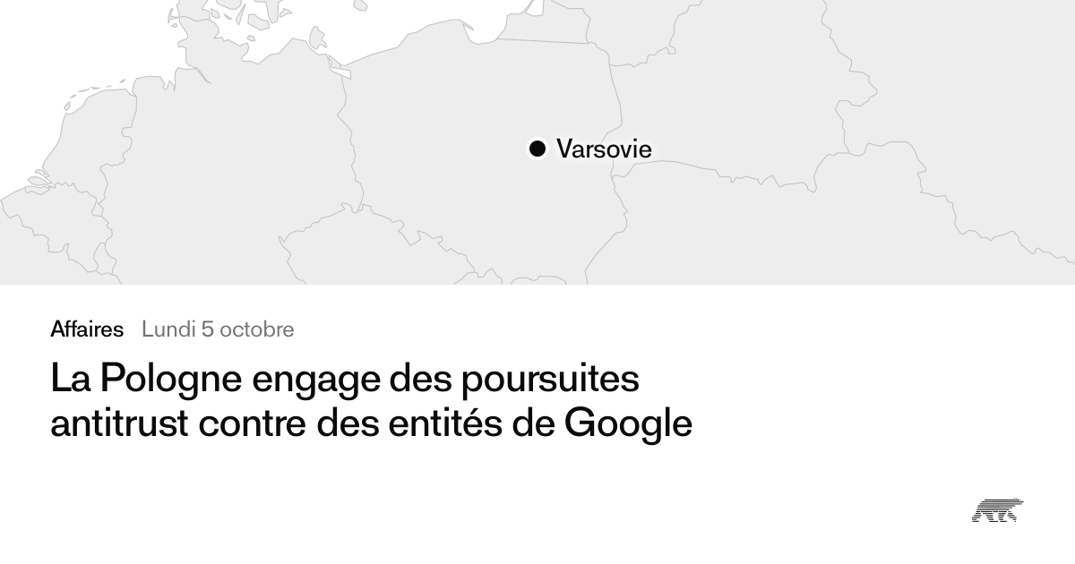 La Pologne poursuit Google · Pollar