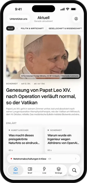 Startseite, iPhone
