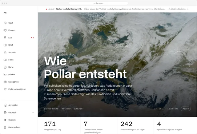Wie Pollar entsteht, Web
