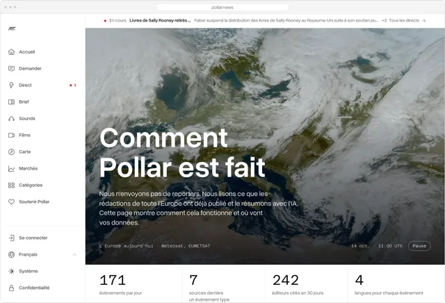 Comment Pollar est fait, Web